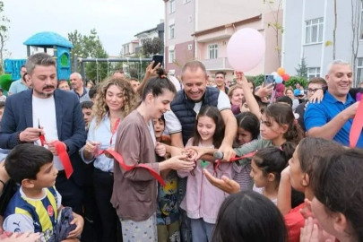 Kırklareli’nde Çocuk Parkı Törenle Açıldı