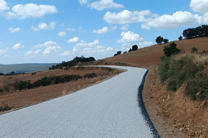 Edirne İl Özel İdaresi Asfalt Çalışmalarına Devam Ediyor