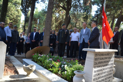 Edirne’de Şehitler Kabirleri Başında Anıldı