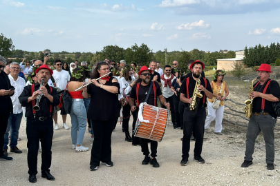 Kırklareli'nde Oyun Havası Eşliğinde Bağ Hasadı Yapıldı