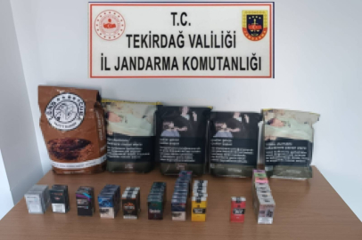 Jandarma Kapaklı’da Kaçak Tütün Ürünleri Ele Geçirdi