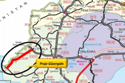 Edirne’de Bir İl Yolu Projesi de Enez’e