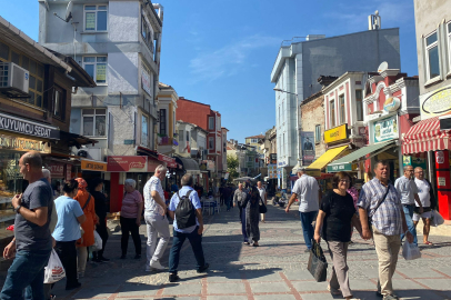 Edirne'de Sıcak Hava Vatandaşları Sokağa Döktü