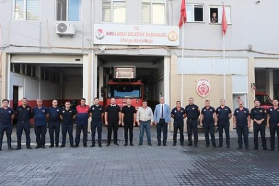 Kırklareli Belediye Başkanı Bulut, İtfaiye Personeliyle Bir Araya Geldi