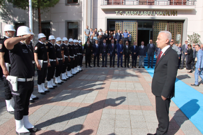 Kırklareli'ne Atanan Vali Uğur Turan Görevine Başladı