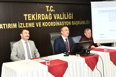 Tekirdağ İl Koordinasyon Kurulu Toplantısı Yapıldı