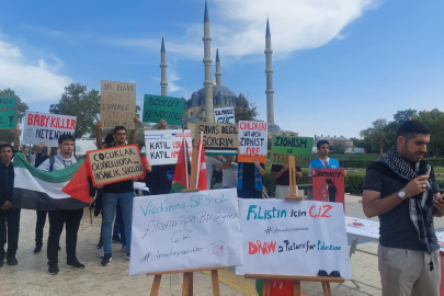 Edirne’de “Filistinli Çocuklar İçin Çiz” Etkinliği