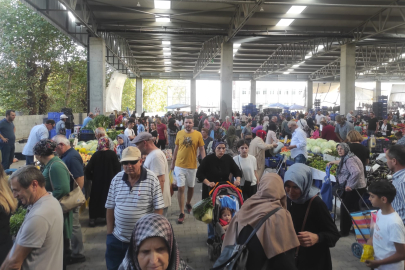 Havsa Halk Pazarı Bu Hafta da Yoğun İlgi Gördü