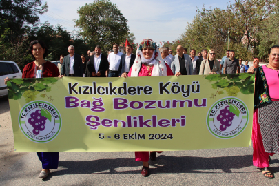 Kırklareli'nde "Kızılcıkdere 4. Bağ Bozumu" Etkinliği Yapıldı