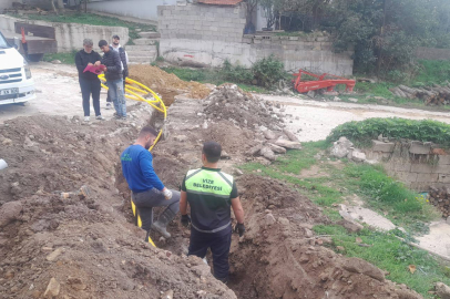 Vize'de Doğalgaz  Çalışmaları Sürüyor