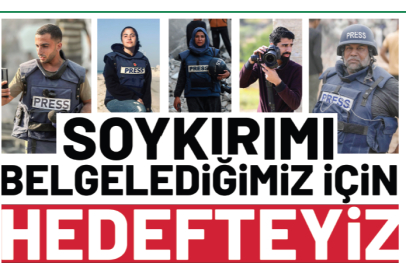 Soykırımın 1. Yılında Gazze’de Hayatını Kaybeden Gazetecilerin Anısına ‘GaZZete’