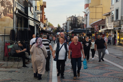 Edirne’de Cuma Yoğunluğu