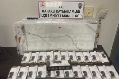 Hırsız, Çaldığı Malzemeleri Polise Teslim Etti