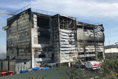 Tekirdağ'da Çıkan Yangında, Fabrika Kullanılamaz Hale Geldi