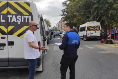 Kırklareli Belediyesi'nden Öğrenci Servislerine Denetim