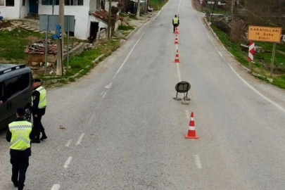 Kırklareli'nde Dron Destekli Trafik Denetimi Yapıldı