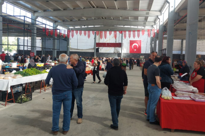 Üretici Kadınlar Pazarı'na Yoğun İlgi