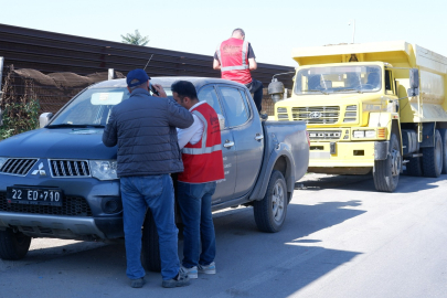 Çevreyi Kirleten Kamyonlara Ceza Yağmuru