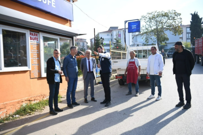 Keşan Belediyesi Sanayi Sitesinde Yol Çalışmalarına Devam Ediyor