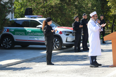 Edirne’de Otoyol Jandarma Komutanlığı Açılış Töreni Düzenlendi