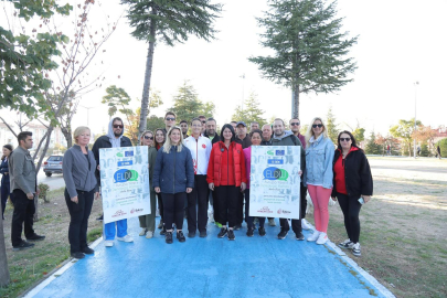 Edirne’de Suni Gölet'te Sabah Sporu Yapıldı