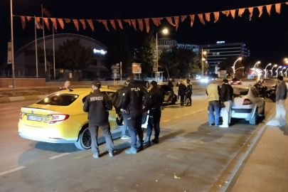 Edirne Polisinden Gece Denetimi