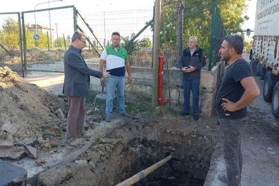 Havsa’da Doğalgaz Çalışmaları Sürüyor