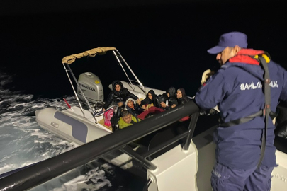 Çanakkale Açıklarında 40 Düzensiz Göçmen Yakalandı