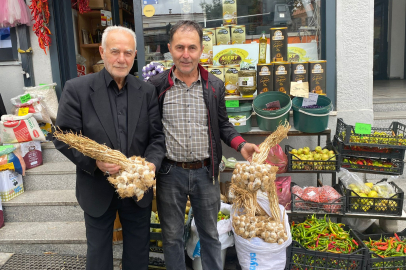 Edirne’de Taşköprü Sarımsağına Yoğun İlgi