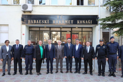 Vali Turan’dan Babaeski Kaymakamlığı’na Ziyaret