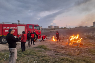 Vatandaşlara Yangınla Mücadele Eğitimi Verildi