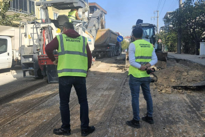 Lüleburgaz’da Bayramda da Yol Çalışmaları Devam Ediyor