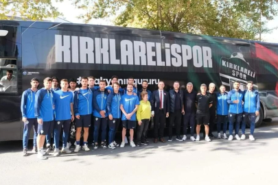 Kırklarelispor’a Belediye Otobüsü Tahsis Edildi