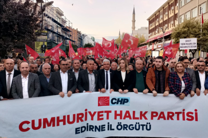 CHP Edirne’den Kayyum Tepkisi