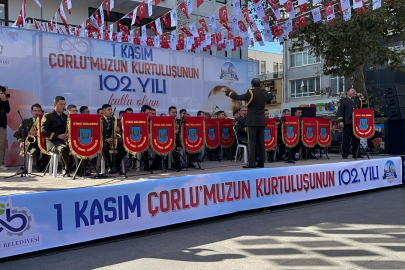 Çorlu'nun Düşman İşgalinden Kurtuluşunun 102. Yıl Dönümü Kutlandı