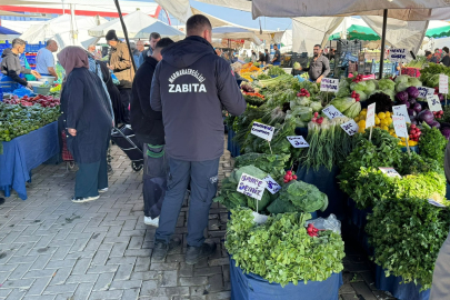 Marmaraereğlisi Belediyesi Zabıta Ekiplerinden Pazar Denetimi