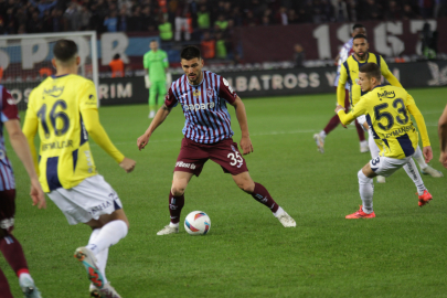 Trendyol Süper Lig: Trabzonspor: 2 - Fenerbahçe: 3