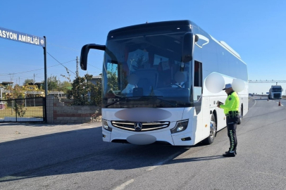 Babaeski’de Trafik Ekiplerinden ‘Takograf’ Denetimi