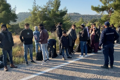 Çanakkale'de 27 Düzensiz Göçmen Yakalandı