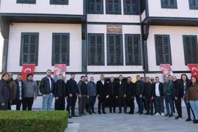 Başkan Bulut, TÜRSAB Heyetini Atatürk Evi'nde Ağırladı