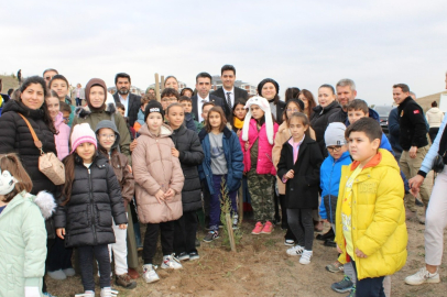 Çorlu'da Tohumlar Fidana, Fidanlar Cumhuriyet Çınarına Dönüşüyor