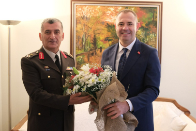 Kırklareli Belediye Başkanı Bulut, Tuğgeneral Köse'yi Ziyaret Etti