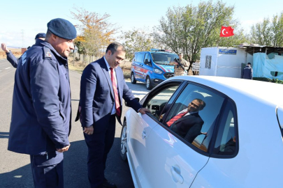 Vize Kaymakamı Balaban, Asayiş Denetimlerine Katıldı