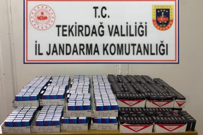 Tekirdağ'da Çok Sayıda Makaron ve Uyuşturucu Ele Geçirildi