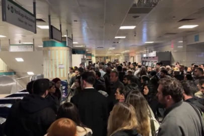 Yenikapı Metro İstasyonunda Yangın