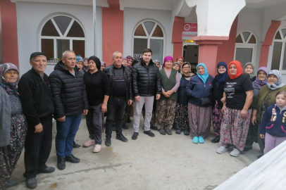 Kaymakam Ayte, Büyükaltığaç Köyü'nde Kasım Aşı Etkinliğine Katıldı