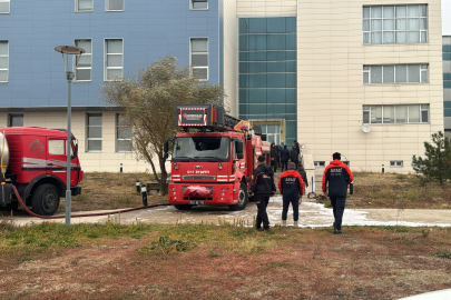 Kırklareli Üniversitesi Derslik Binasında Çıkan Yangın Söndürüldü