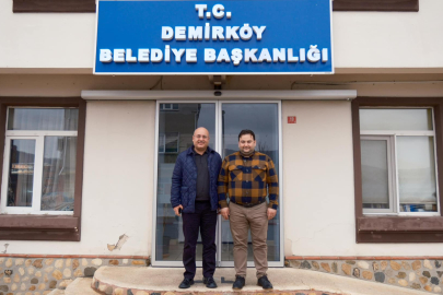 Göç, Demirköy Belediye Başkanı Recep Gün'ü Ziyaret Etti