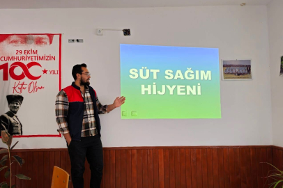 Kırklareli’nde Kadın Üreticilere Süt Sağım Hijyeni Eğitimi