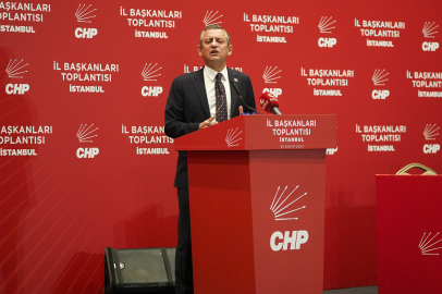 CHP Genel Başkanı Özel, Partisinin İl Başkanları Toplantısında Konuştu